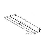 ダイキン DAIKIN エアコン用水平羽根 フラップ上下セット ホワイト（2546269＋2546536）