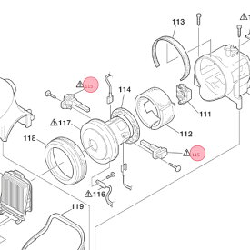 【在庫あり】三菱 MITSUBISHI 掃除機 カーボンブラシ M11E13631 2個セット★