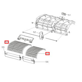 【在庫あり○】三菱 MITSUBISHI エアコン エアフィルター 左右セット（M215K1100＋M216K9100）