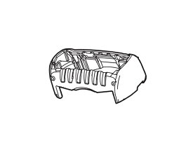 パナソニック Panasonic メンズシェーバー用外刃フレーム（外刃なし）（青） ESST6NA0007