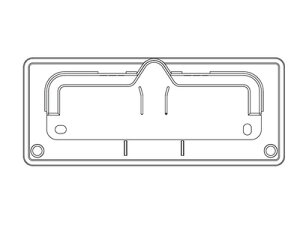 パナソニック Panasonic 温水洗浄便座用リモコンホルダー DL250R-EDCB0◆