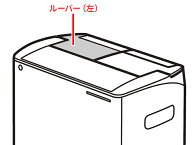 【在庫あり○】パナソニック Panasonic 除湿乾燥機 ルーバー（左） FCW8300064★