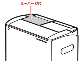 【在庫あり○】パナソニック Panasonic 除湿乾燥機 ルーバー（左） FCW8300064★
