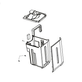 【在庫あり○】シャープ SHARP 除湿機 排水タンク 2024210081