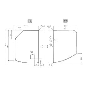 TOTO oX[ Cӂ HB120DOPN2R AFKKS81119RSAA21W