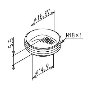 TOTO �f�����E�A���L���b�v �t�B���^�[�K�C�h TH958893��