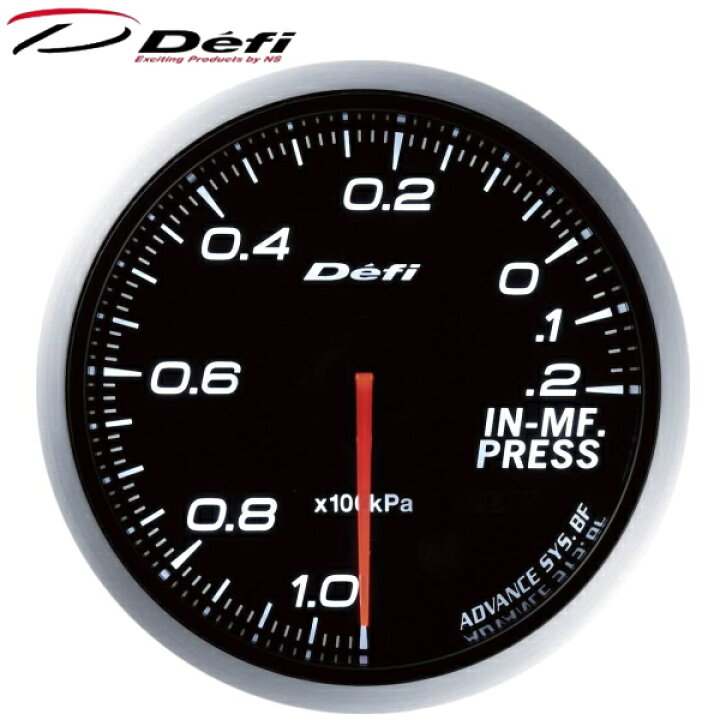 楽天市場】Defi-Link ADVANCE BF 60φ白インマニプレス計 -100kPa～+ 