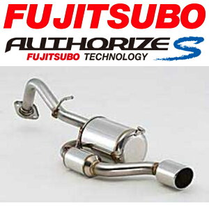 FUJITSUBOオーソライズSマフラーDBA-NCP100ラクティス H17/10〜H22/11【代引不可・個人宅配送可】