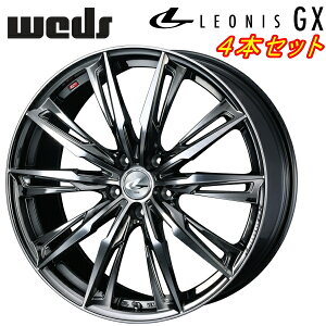 Weds LEONIS GX zC[4{Set ubN^R[g/~[Jbg7.0-18C` 5/PCD100 CZbg+47ysz
