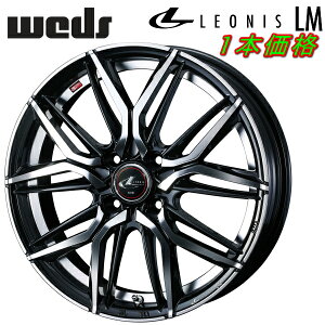 Weds LEONIS LM zC[1{i p[ubN/~[Jbg6.0-16C` 4/PCD100 CZbg+50ysz