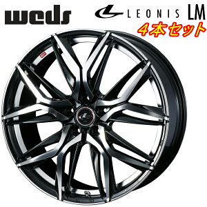 Weds LEONIS LM zC[4{Set p[ubN/~[Jbg6.0-15C` 5/PCD100 CZbg+45ysz