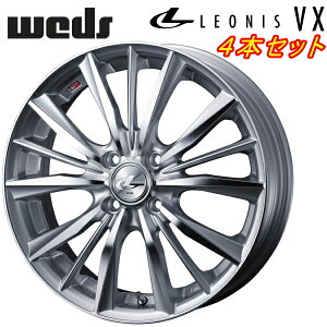 Weds LEONIS VX zC[4{Set nCp[Vo[/~[Jbg6.0-16C` 4/PCD100 CZbg+50ysz