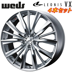 Weds LEONIS VX zC[4{Set nCp[Vo[/~[Jbg7.0-17C` 5/PCD100 CZbg+47ysz