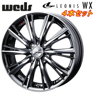 Weds LEONIS WX zC[4{Set ubN^R[g/~[Jbg6.0-16C` 4/PCD100 CZbg+50ysz