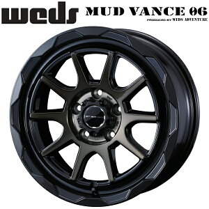 WEDS ADVENTURE MUD VANCE06 ubN|bVuYNA zC[4{Zbg6.0J-16C` 5/PCD100 CZbg+40 nua:73 ʌ`:M12 60°e[p[pysz