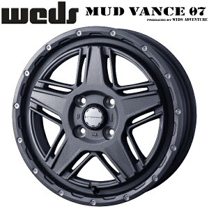 WEDS ADVENTURE MUD VANCE07 tgOC zC[1{i4.5J-14C` 4/PCD100 CZbg+45 nua:73 ʌ`:M12 60°e[p[pysz