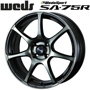 WedsSport SA-75R EH[XubNNA[ zC[4{Zbg6.5J-16C` 4/PCD100 CZbg+42 nua:65 ʌ`:M12 60°e[p[pysz