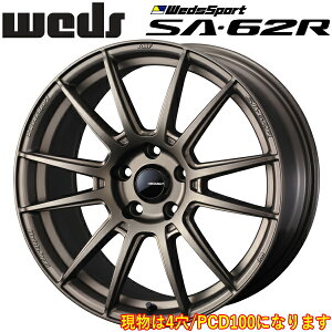WedsSport SA-62R EJuYII zC[1{i6.5J-17C` 4/PCD100 CZbg+50 nua:65 ʌ`:M12 60°e[p[pysz