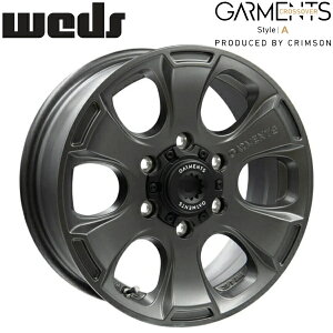 Weds CROSSOVER GARMENTS-style A ThK^ zC[4{Zbg6.5J-16C` 6/PCD139.7 CZbg+38 nua:106.2 ʌ`:M12 60°e[p[AM14 60°e[p[ysz