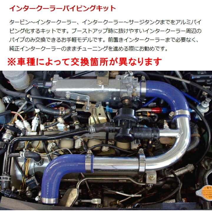 楽天市場】HKSインタークーラーパイピングキットL880Kコペン JB-DET 02 