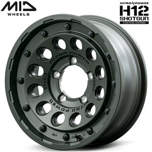 MID NITRO POWER H12 SHOTGUN Tactical Edition zC[4{Set Z~OXODO[6.0J-16C` 5/PCD139.7 CZbg-5yEsz