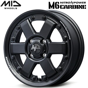 MID NITRO POWER M6 CARBINE zC[1{i KubN4.5J-15C` 4/PCD100 CZbg+45ysz