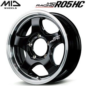 MID RACING R05-HC zC[4{Set ubN/|bV5.5J-16C` 5/PCD139.7 CZbg+20yEsz