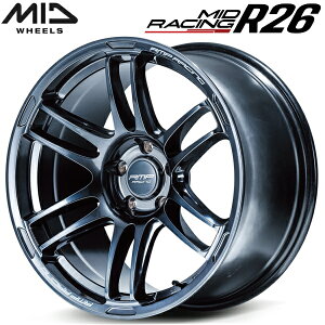 MID RACING R26 zC[1{i fB[v`^Vo[8.5J-18C` 5/PCD100 CZbg+45ysz