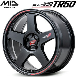 MID RACING TR50 zC[1{i ^[}bNubN8.5J-18C` 5/PCD120 CZbg+45ysz