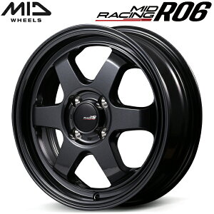 MID MID RACING R06 zC[1{i NX^ubN7.0J-16C` 4/PCD100 CZbg+35ysz