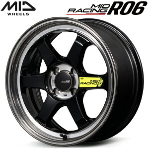 MID MID RACING R06 4{Set ubNNA|bV7.0J-16C` 4/PCD100 CZbg+35ysz