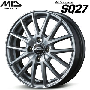 MID WHEELS SQ27 zC[4{Set ^bNVo[4.0J-12C` 4/PCD100 CZbg+42yEsz