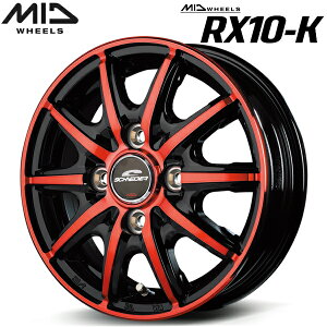 MID WHEELS RX10-K zC[4{Set ubN|bV/NX^bhNA4.5J-14C` 4/PCD100 CZbg+45yEsz