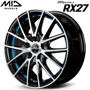 MID WHEELS RX27 zC[4{Set ubN^bN|bV/A_[Jbgu[NA[6.0J-15C` 5/PCD100 CZbg+45yEsz