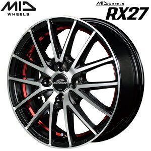 MID WHEELS RX27 zC[4{Set ubN^bN|bV/A_[JbgbhNA[4.5J-15C` 4/PCD100 CZbg+45yEsz