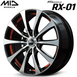 MID WHEELS RX-01 zC[1{i ubN|bV/A_[Jbgbh6.5J-16C` 5/PCD114.3 CZbg+38ysz