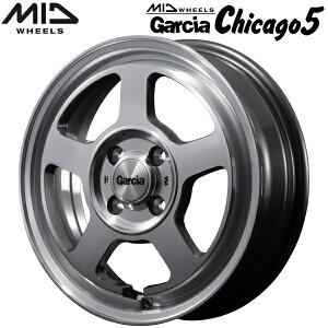 MID WHEELS Garcia Chicago5 zC[4{Set ^bNO[|bV4.0J-12C` 4/PCD100 CZbg+42yEsz