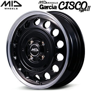 MID WHEELS Garcia CISCO Type-II zC[4{Set ubN/|bV4.5-15C` 4/PCD100 CZbg+45yEsz