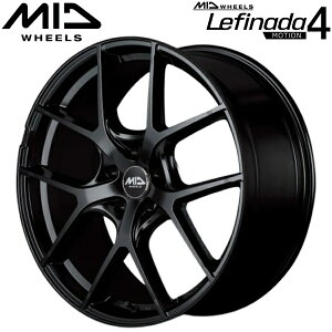 MID WHEELS Lefinada MOTION4 �O���X�u���b�N �z�C�[��1�{���i7.5J-18�C���` 5��/PCD120 �C���Z�b�g+38 �n�u�a:60.1�� ���ʌ`��:M14 60°�e�[�p�[����p M14×P1.5 60°�e�[�p�[���u���b�N�i�b�g20�t�y����s�z