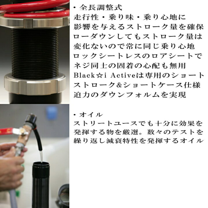 楽天市場】RSR Best-i Active 推奨レート仕様 車高調整キット前後 