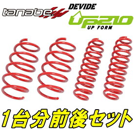 TANABE UP210アップサス前後セットDK8AWマツダCX-3 XD 2018/5～2022/4