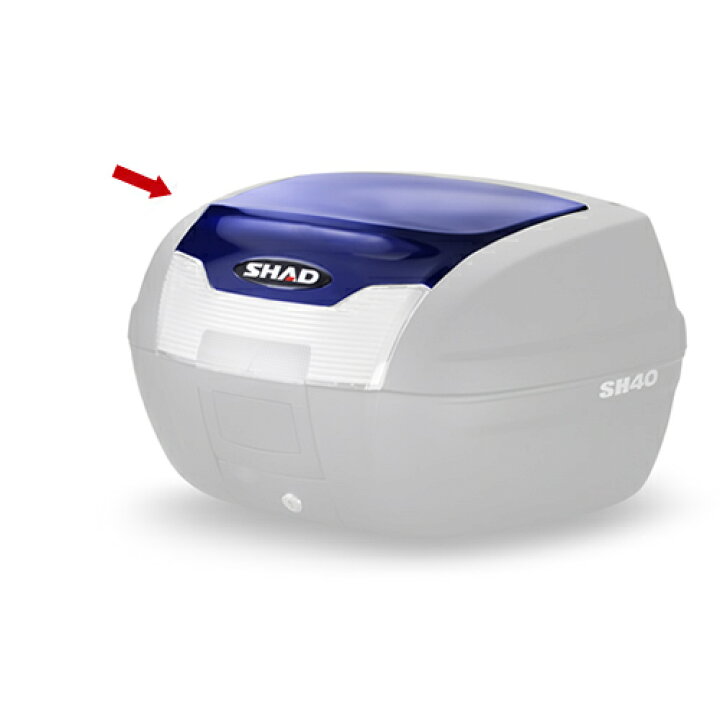 楽天市場】SHAD(シャッド) SH40専用カラーパネル ブルー D1B40E01 