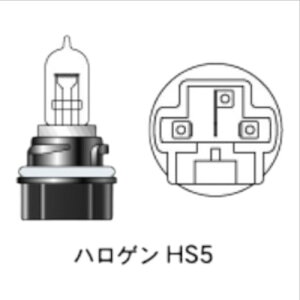 M&H HS5 12V35/30W P23T GH(S2�z���C�g�S�[�X�g) 115 GH �o�C�N �w�b�h���C�g��