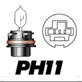 M＆H バイク 電球 ヘッドライト球 PH11 12V40/40W 特殊 S6K(S2スーパーゴースト6000) 101 S6K