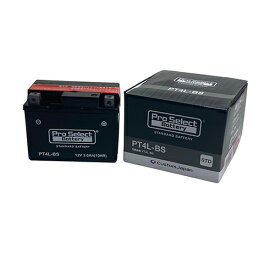 Pro Select Battery(プロセレクトバッテリー) 【1個売り】PT4L-BS スタンダードバッテリー(YT4L-BS互換) PSB001