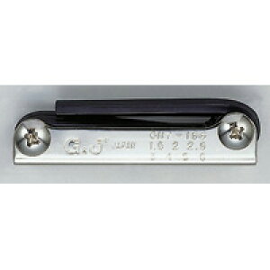 TRUSCO 六角棒レンチセット(ナイフ式) GN7-156
