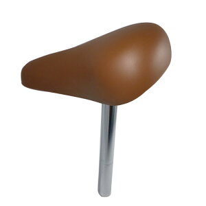 エナジープライス 直付けサドル 27.2φ ブラウン SD-17 自転車