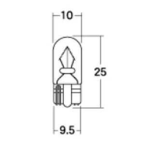 M&H AWB12YE 12V3.4W T10 EGbW  CG[ 2pbN AWB12 YE oCN [^[