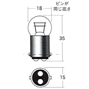 M&H B-5610OR 12V23/8W G18 BA15D �I�����W B-5610 OR �o�C�N �E�C���J�[�E�e�[����