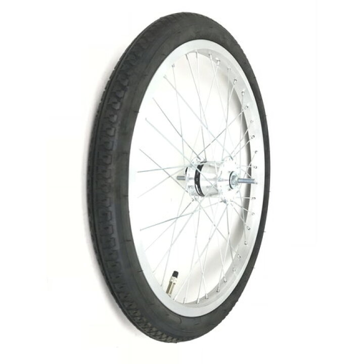 楽天市場】20インチ 自転車 20×1.75 47-406 前輪リム完組ハブダイナモ 